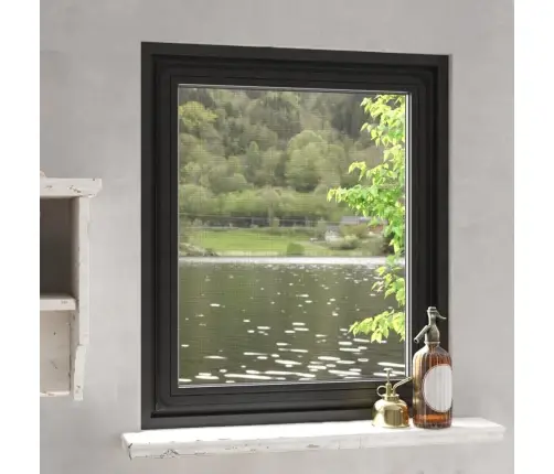 Magnētisks Kukaiņu Siets Logam, 100X120 Cm, Antracītpelēks Vidaxl