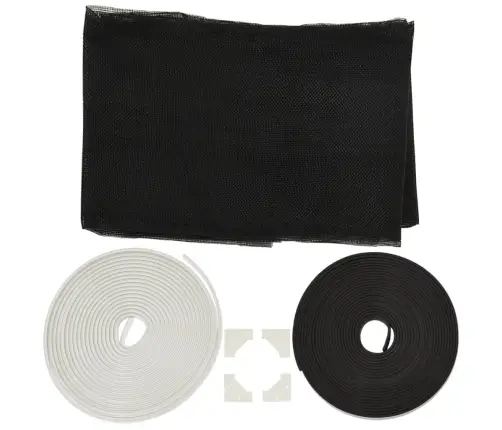 Magnētisks Kukaiņu Siets Logam, 120X140 Cm, Balts Vidaxl