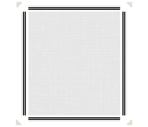 Magnetiga Putukavõrk Aknale, Valge, 130X150 Cm