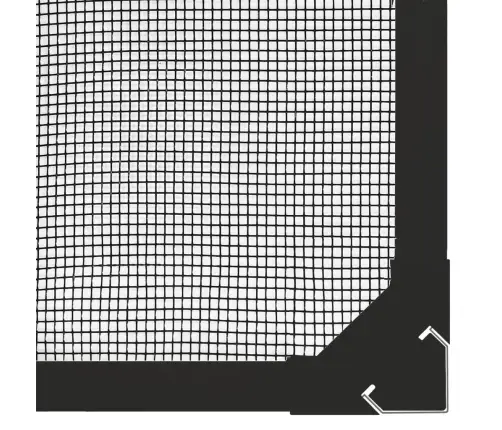 Magnetinis Tinklelis Nuo Vabzdžių Langams, Antracito, 130X150Cm