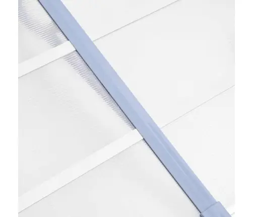 Ukse Varikatus, Hall Ja Läbipaistev, 239X90 cm Polükarbonaat