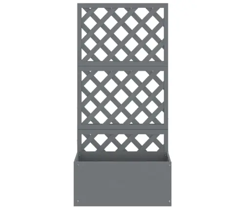 Võrestikuga Taimelava, Hall, 65 X 33 X 135 cm Wpc