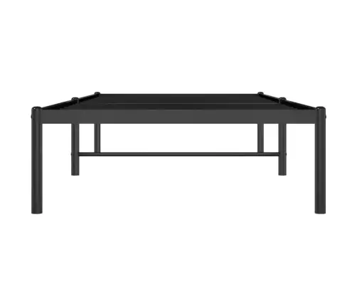 Metallist Voodiraam, Must, 80X200 Cm