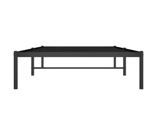 Metalinis Lovos Rėmas, Juodos Spalvos, 100X200Cm