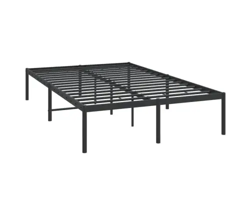 Metallist Voodiraam, Must, 120X200 Cm