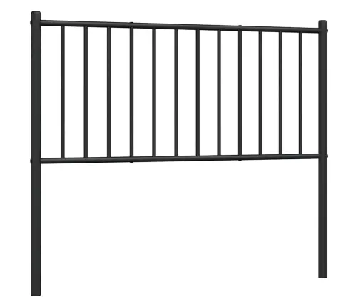 Gultas Galvgalis, Metāls, Melns, 100 Cm Vidaxl