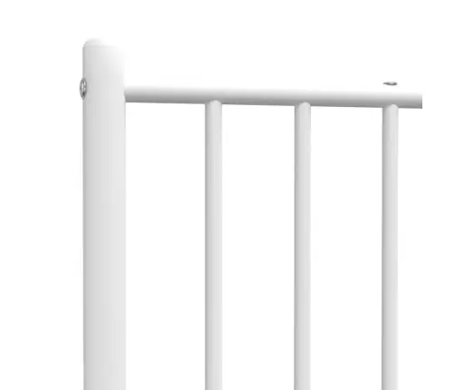 Gultas Galvgalis, Balts, 107 Cm Vidaxl