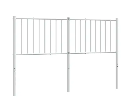 Gultas Galvgalis, Balts, 135 Cm Vidaxl