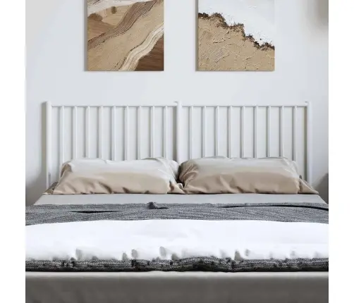 Gultas Galvgalis, Balts, 135 Cm Vidaxl