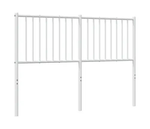 Gultas Galvgalis, Balts, 135 Cm Vidaxl