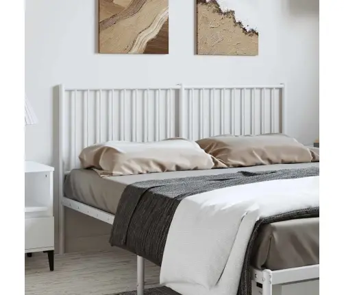 Gultas Galvgalis, Balts, 135 Cm Vidaxl