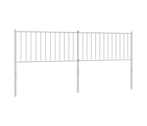 Gultas Galvgalis, Balts, 193 Cm Vidaxl