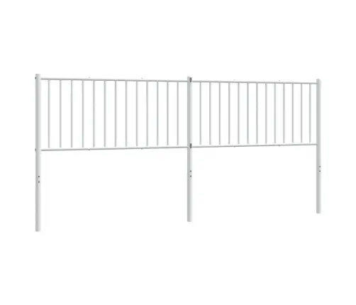 Metallist Voodipeats, Valge, 200 Cm