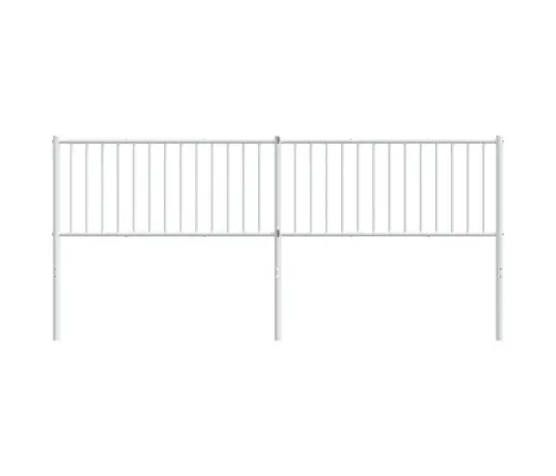 Metallist Voodipeats, Valge, 200 Cm