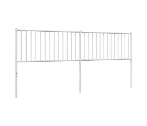 Metallist Voodipeats, Valge, 200 Cm