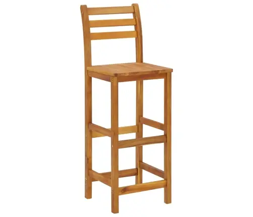 Trīsdaļīgs Dārza Bāra Mēbeļu Komplekts, Akācijas Masīvkoks Vidaxl