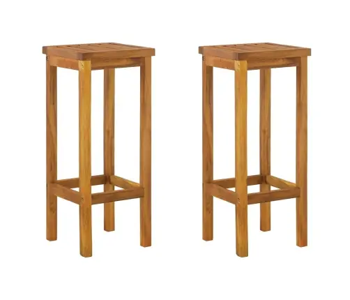 Trīsdaļīgs Dārza Bāra Mēbeļu Komplekts, Akācijas Masīvkoks Vidaxl