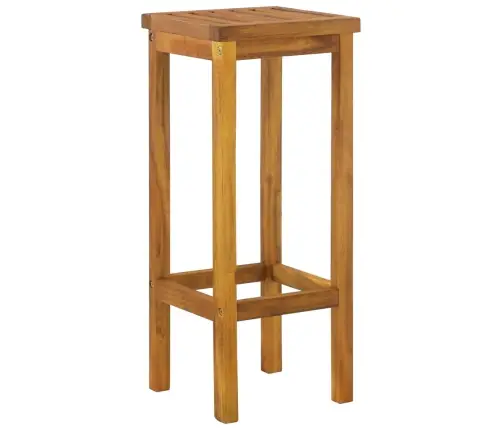 Trīsdaļīgs Dārza Bāra Mēbeļu Komplekts, Akācijas Masīvkoks Vidaxl