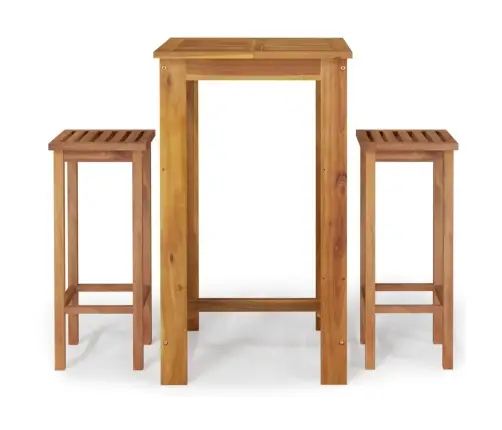 3-Osaline Aia Baarikomplekt, Akaatsiapuit