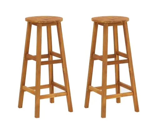 Trīsdaļīgs Dārza Bāra Mēbeļu Komplekts, Akācijas Masīvkoks Vidaxl