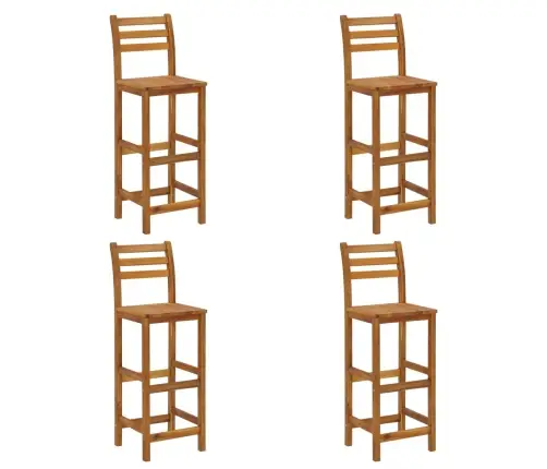 5-Daļīgs Dārza Bāra Mēbeļu Komplekts, Akācijas Masīvkoks Vidaxl