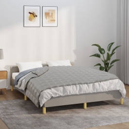 Smaguma Sega, Pelēka, 140X200 Cm, 6 Kg, Audums Vidaxl