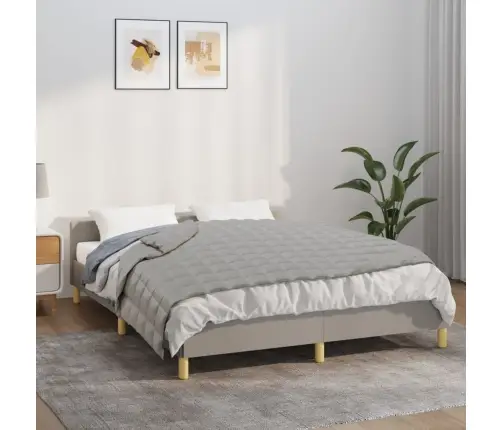 Smaguma Sega, Pelēka, 140X200 Cm, 6 Kg, Audums Vidaxl