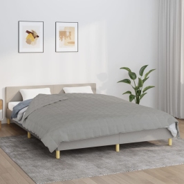 Smaguma Sega, Pelēka, 220X240 Cm, 15 Kg, Audums Vidaxl