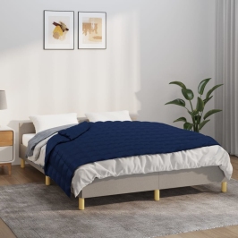 Smaguma Sega, Zila, 140X200 Cm, 6 Kg, Audums Vidaxl