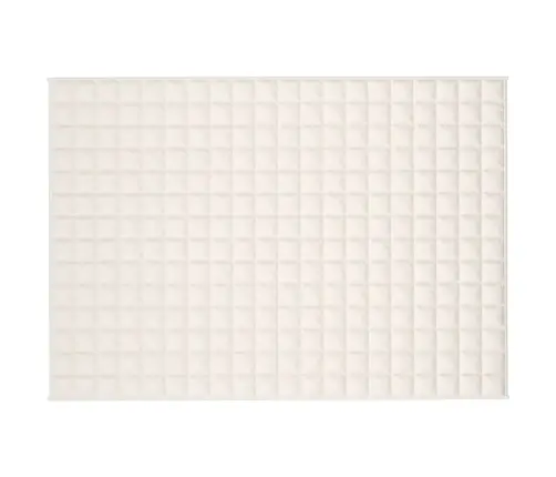 Smaguma Sega, Gaišas Krēmkrāsas, 135X200 Cm, 6 Kg, Audums Vidaxl