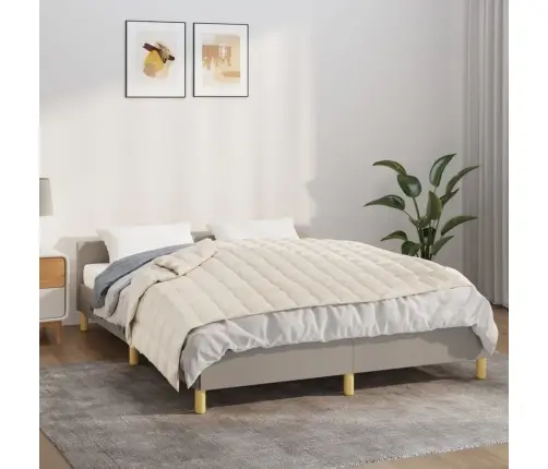 Sunki Antklodė, Šviesi Kreminė, 135X200cm Audinys, 10Kg