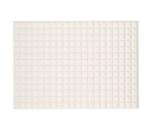 Smaguma Sega, Gaišas Krēmkrāsas, 140X200 Cm, 10 Kg, Audums Vidaxl