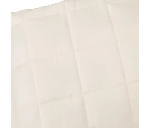 Smaguma Sega, Gaišas Krēmkrāsas, 200X220 Cm, 13 Kg, Audums Vidaxl Smaguma Sega, Gaišas Krēmkrāsas, 200X220 Cm, 13 Kg, Audums Vidaxl
