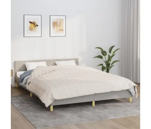 Sunki Antklodė, Šviesi Kreminė, 200X230cm Audinys, 13Kg