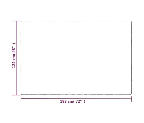 Smaguma Sega Ar Pārvalku, Pelēka, 122X183 Cm, 5 Kg, Audums Vidaxl