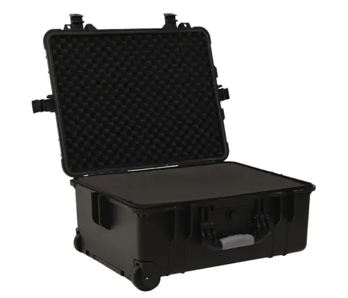 Skrydžio Dėklas Su Ratukais, Juodos Spalvos, 58X45X27cm Pp