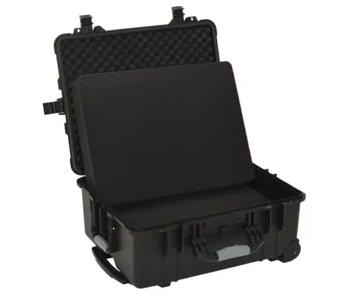 Skrydžio Dėklas Su Ratukais, Juodos Spalvos, 58X45X27cm Pp