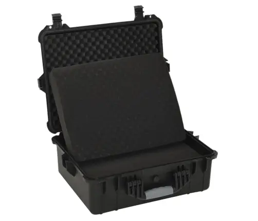 Pārnēsājams Lidojumu Koferis, Melns, 55X43X21 Cm, Pp Vidaxl