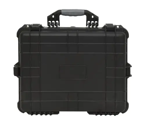 Pārnēsājams Lidojumu Koferis, Melns, 55X43X21 Cm, Pp Vidaxl