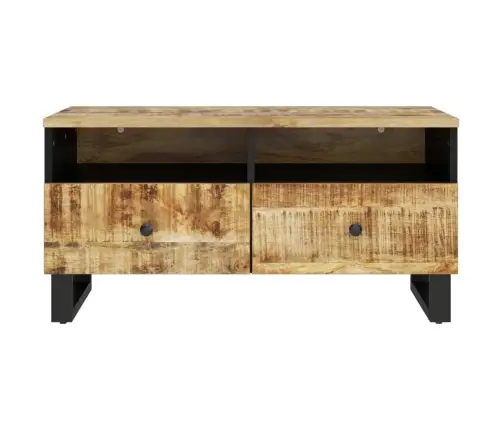 Kafijas Galdiņš, 80X54X40 Cm, Mango Koks, Inženierijas Koks Vidaxl