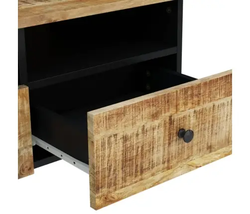 Kafijas Galdiņš, 80X54X40 Cm, Mango Koks, Inženierijas Koks Vidaxl