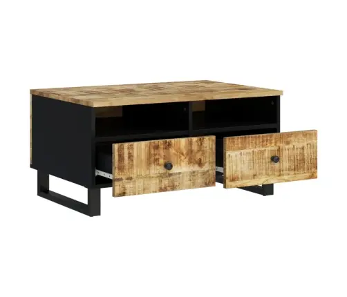 Kafijas Galdiņš, 80X54X40 Cm, Mango Koks, Inženierijas Koks Vidaxl