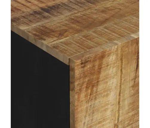 Tv Skapis, 105X33,5X46 Cm, Mango Masīvkoks, Inženierijas Koks Vidaxl