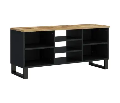 Tv Skapis, 100X33X46 Cm, Mango Masīvkoks, Inženierijas Koks Vidaxl