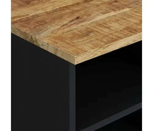 Tv Skapis, 100X33X46 Cm, Mango Masīvkoks, Inženierijas Koks Vidaxl