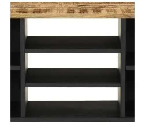 Tv Skapis, 100X33X46 Cm, Mango Masīvkoks, Inženierijas Koks Vidaxl