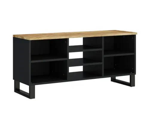 Tv Skapis, 100X33X46 Cm, Mango Masīvkoks, Inženierijas Koks Vidaxl