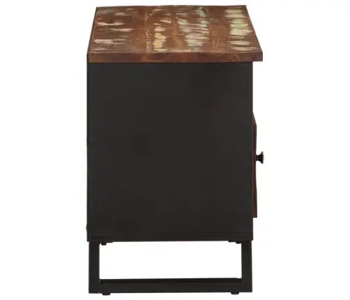 Telerikapp, 100 X 33 X 46 cm Taastatud Puit Ja Tehispuit