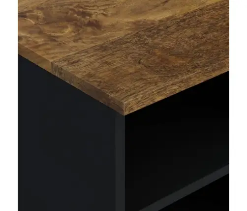 Tv Skapis, 80X33X46 Cm, Mango Masīvkoks, Inženierijas Koks Vidaxl