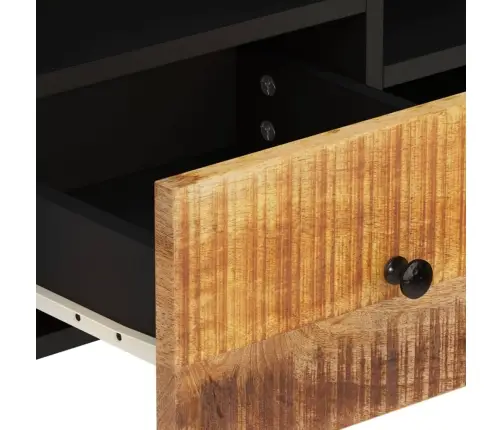 Tv Skapis, 100X33X46 Cm, Mango Masīvkoks, Inženierijas Koks Vidaxl